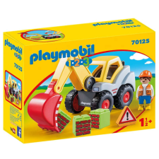 Playmobil 1.2.3 Lapátos kotrógép 70125 playmobil