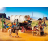 Playmobil 5248 Vadnyugati banditák ponyvás kocsival