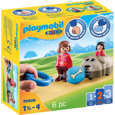 Playmobil 70406 1.2.3 Kutyasétáltatás playmobil
