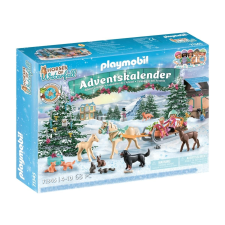 Playmobil ® 71345 Lovas adventi naptár: Karácsonyi szánkózás playmobil
