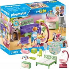 Playmobil 71609 my Life - Hálószoba baba játszósarokkal (71609) játékfigura