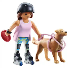 Playmobil 71739 Görkorcsolyás lány retriever kutyával playmobil
