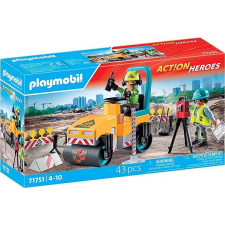 Playmobil 71751 Action Heroes - Útépítési terület (71751) játékfigura
