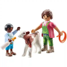 Playmobil 71803 Gazdasszony borjúval és gyerekkel playmobil