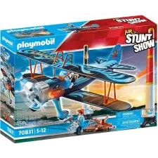 Playmobil Air Stuntshow Doppeldecker "Phönix" repülőgép playmobil