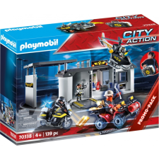 Playmobil City Action Speciális Egység hordozható központja 70338 playmobil