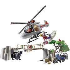 Playmobil Helikopteres bevetés a kanyonban playmobil