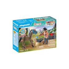 Playmobil - Horses of Waterfall - Patkolókovács Ben és Achilles játékszett (71357) playmobil