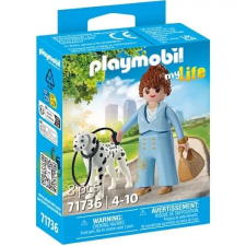 Playmobil : Kékruhás nő dalmatával playmobil