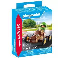 Playmobil : Kisfiú figura gokarttal playmobil