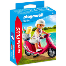 Playmobil : lány robogón 9084 játékfigura