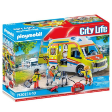 Playmobil : Mentőautó hang- és fényeffekttel 71202 playmobil