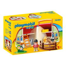 Playmobil Playmobil 1.2.3 Hordozható lovardám 70180 playmobil