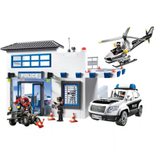 Playmobil® Playmobil 71602 Rendőrkapitányság rendőrautóval és helikopterrel playmobil