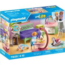 Playmobil® Playmobil 71609 Hálószoba babasarokkal, babaház szoba playmobil