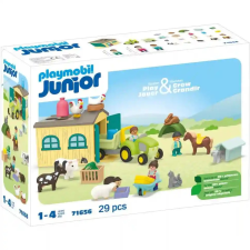 Playmobil® Playmobil 71656 Junior Farm traktorral, pótkocsival és állatokkal playmobil