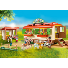 Playmobil Póni tábor lakókocsival playmobil