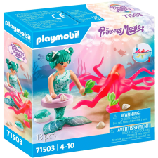 Playmobil Princess Magic: 71503 - Sellő színváltós polippal playmobil