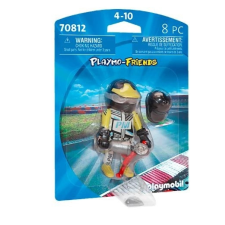 Playmobil versenyautó pilóta játékfigura