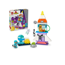 Playset Lego 10422 3 in 1 Space Shuttle Adventure 58 Darabok játékfigura