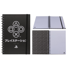 Playstation Onyx A5 Keményfedeles spirálozott 80 oldalas füzet füzet
