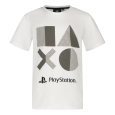 Playstation White póló, Méret 116, Fehér