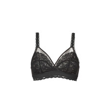 Playtex Merevítő nélküliek COEUR CROISE Fekete 80E melltartó