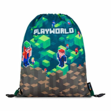 PlayWorld tornazsák - barna/zöld - OXY BAG tornazsák
