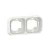  Plexo 55 kettes keret, fehér 069694L Legrand