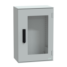  PLM műanyag szekrény 647x436x250 IP66 üvegajtós NSYPLM64TVG Schneider villanyszerelés