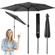 Plonos Parasol ogrodowy składany 6 segmentowy 300 cm z pokrowcem Plonos PL-884 kerti bútor