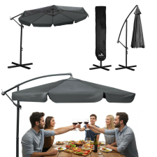 Plonos Parasol ogrodowy składany 8 segmentowy 350 cm z pokrowcem Plonos PL-881 kerti bútor