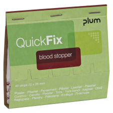 PLUM QuickFix® Blood Stopper vérzéscsillapítós sebtapasz utántöltő gyógyászati segédeszköz