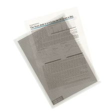 PLUS Genotherm, "L" , adatvédelmi, A4, PP, PLUS, fehér lefűző