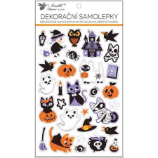 PLUS LINE Halloween-i matrica cica mintákkal - 15 x 25 cm party kellék
