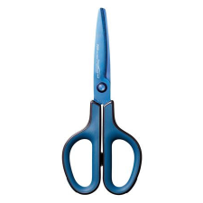 PLUS Olló, általános, 17,5 cm, PLUS &quot;Fitcut Curve Premium&quot;, diplomatakék olló