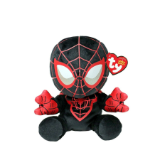  PLUS TY 15CM-ES BEANIE BABIES PUHA MARVEL MILES MORALES PÓKEMBER plüssfigura