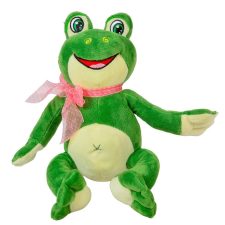  Plüss béka 23cm dekorációs kellék