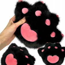  Plüss cica tappancs párna többszínben-20cm plüssfigura