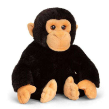  Plüss Csimpánz majom - 18 cm - Keel Eco plüss plüssfigura