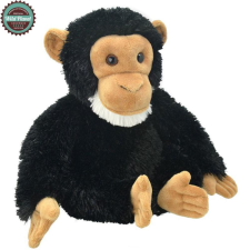  Plüss csimpánz, üvegszemû, 30 cm plüssfigura