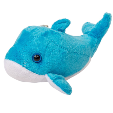  Plüss delfin 14cm dekorációs kellék