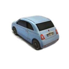 Plüss Fiat 500 piros plüssfigura