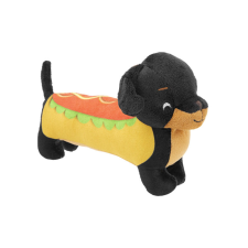  Plüss hot dog kutya  20cm 2 féle mágneses építőjáték