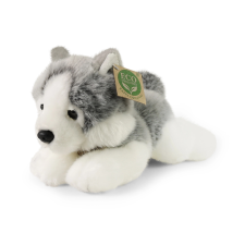 Plüss husky kutya környezetbarát anyagokból plüssfigura