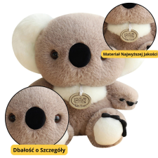Plüss Játék Koala Szürke 23 cm plüssfigura