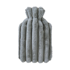  plüss meleg vizes melegítő, szürke 1,7l lakástextília