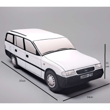 Plüss Opel Astra F Kombi Piros plüssfigura