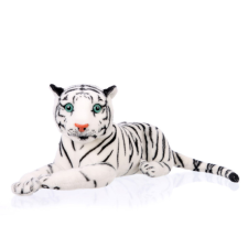 Plüss tigris fehér - 36cm plüssfigura
