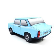 Plüss Trabant 1.1 kék plüssfigura